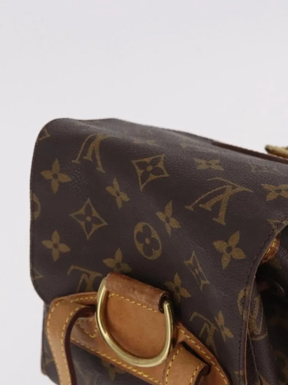 LOUIS VUITTON Monogram Montsouris MM Backpack M51136 LV Auth 186246A